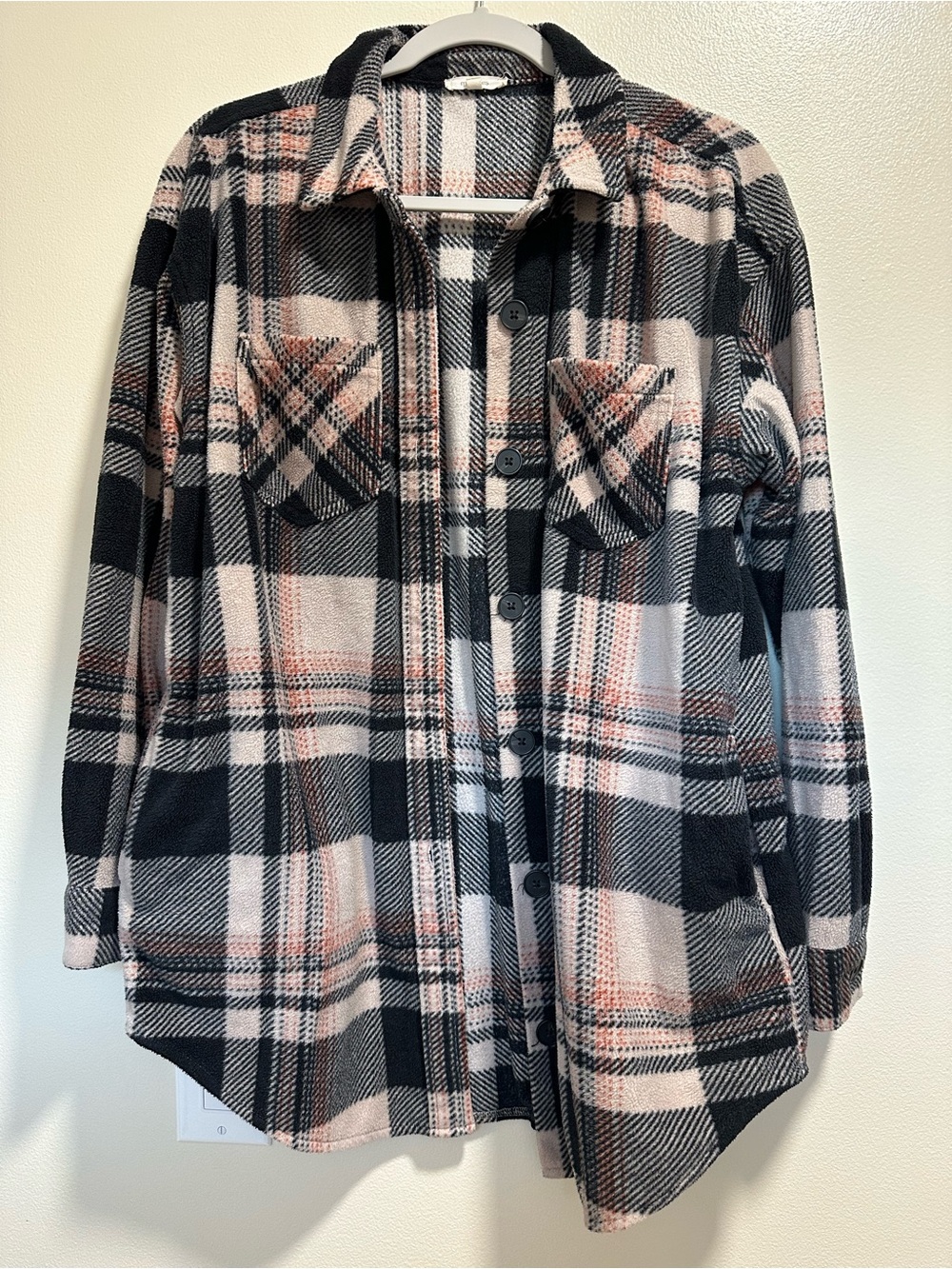 Maurices Women’s Plaid Teddy Shacket